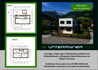 Wohnbauprojekt der Firma Holzbau Unterrainer 