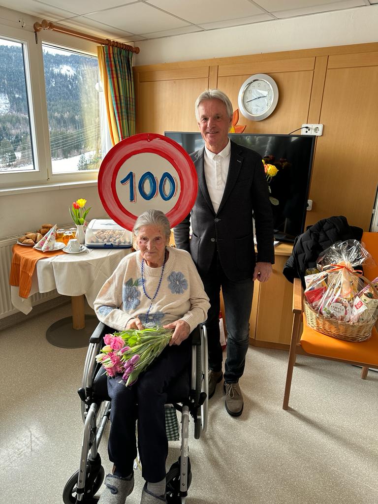 Wallner Mechtildis 100. Geburtstag